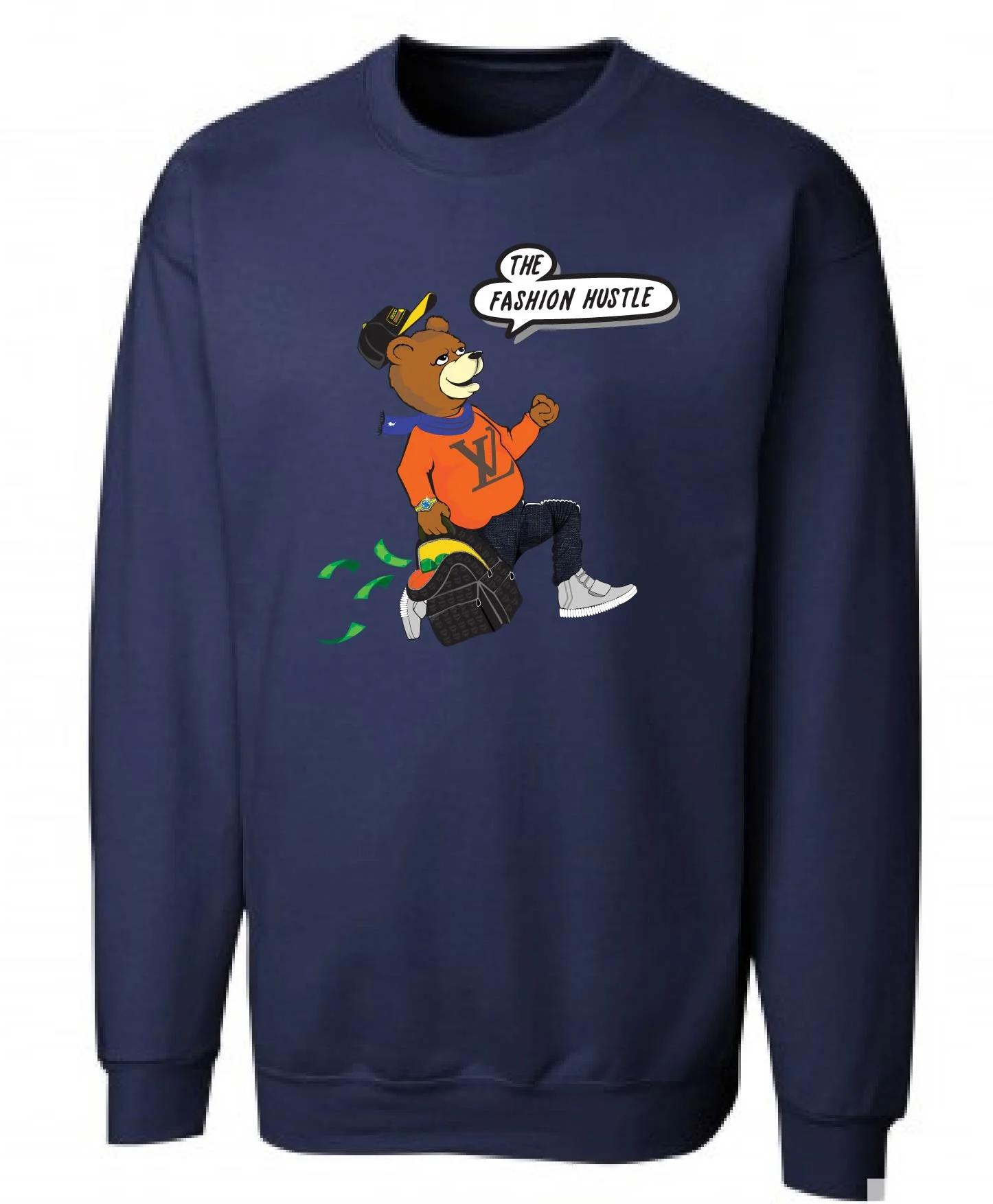 Benji Crewneck Navy Blue