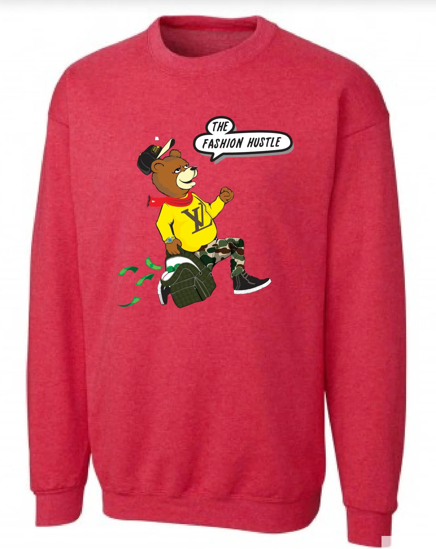 Benji Crewneck Red
