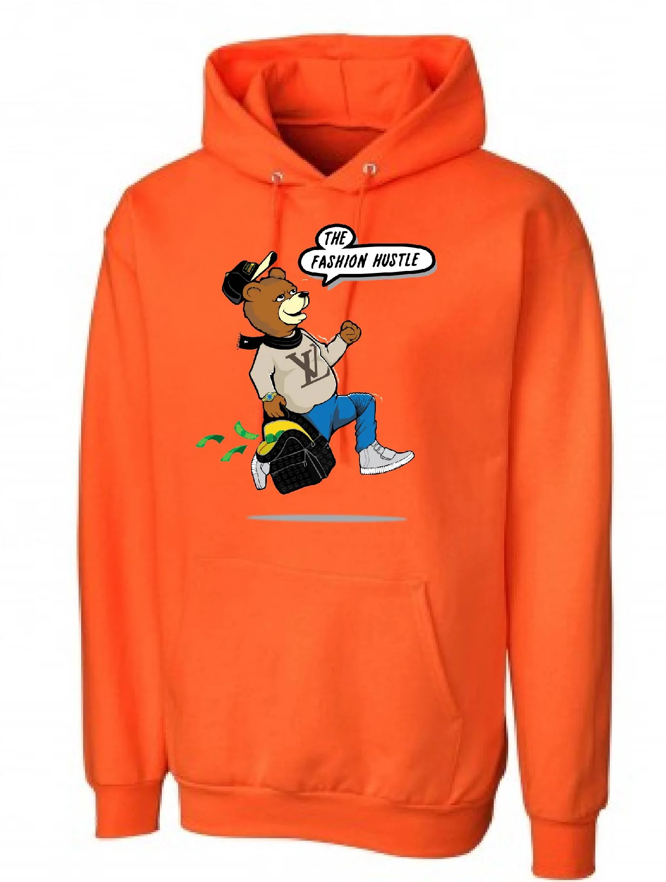 Benji Hoody Orange