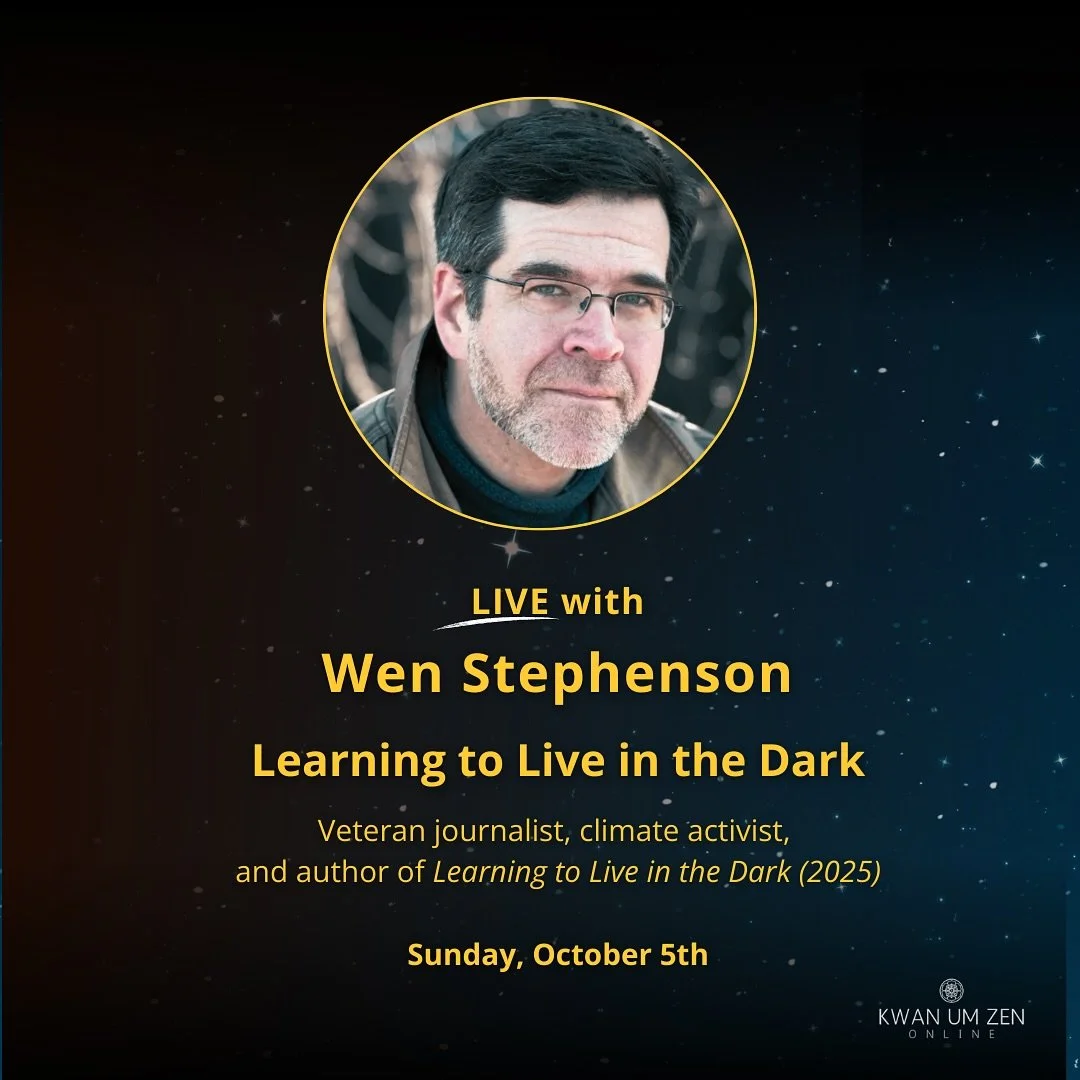 How do we get beyond despair to find resolve and solidarity in the face of our ecological, social, and political catastrophes?

On October 5,  Wen Stephenson, Veteran journalist, climate activist, and author of &ldquo;Learning to Live in the Dark: Es
