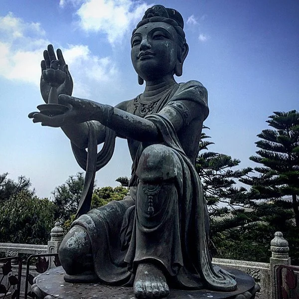 Just seeing your karma is not enough. We say in our school, first, you perceive that you have some heavy karma. For example, you have some habit that makes you run to the kitchen at midnight and eat another meal. When you should be practicing more, o