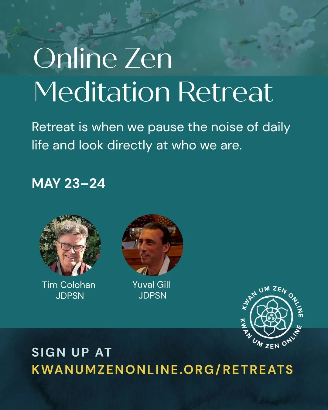 Join an Online Zen Meditation Retreat: With the personal guidance of experienced Zen teachers in 1:1 interviews, a flexible group meditation schedule to structure your participation, and the support of a global community sitting together with you fro