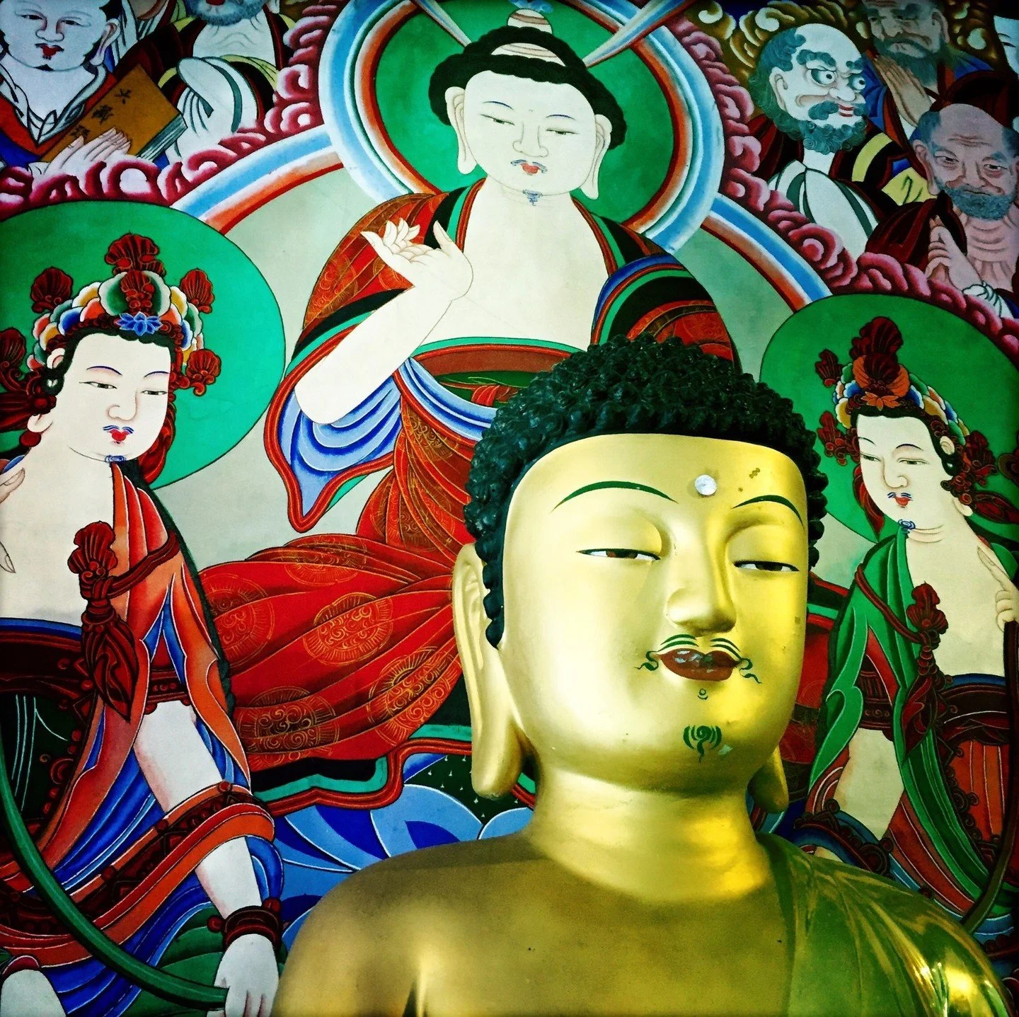 "Buddha said that human beings originally have no meaning, have no direction, have no sense. And thanks to his teaching we can make, out of this lack of meaning, the great meaning. Out of this lack of direction, big direction, true direction. Th