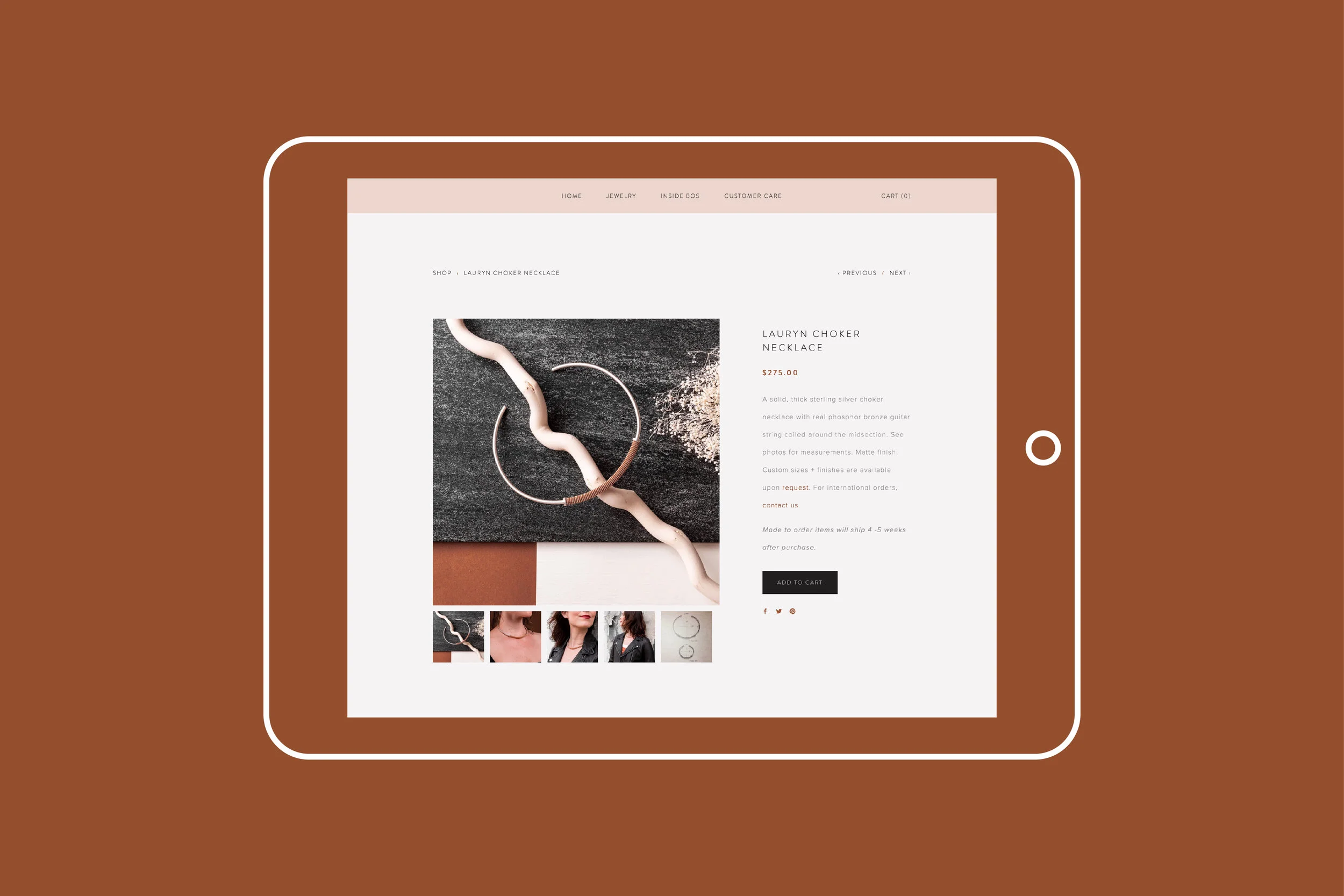jewelry design brand
