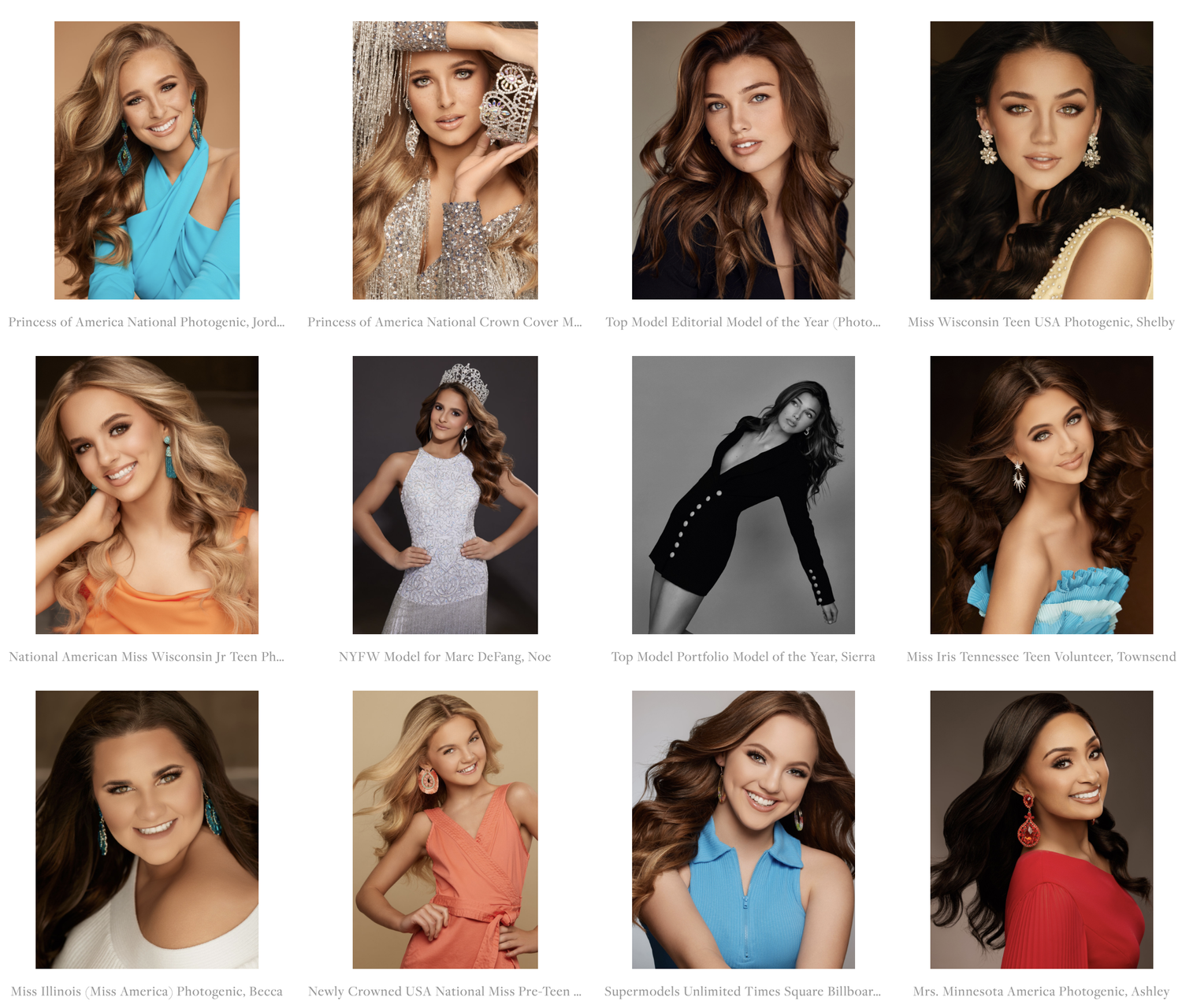 Pageant Photogenic Wins — Brittany Link Headshots