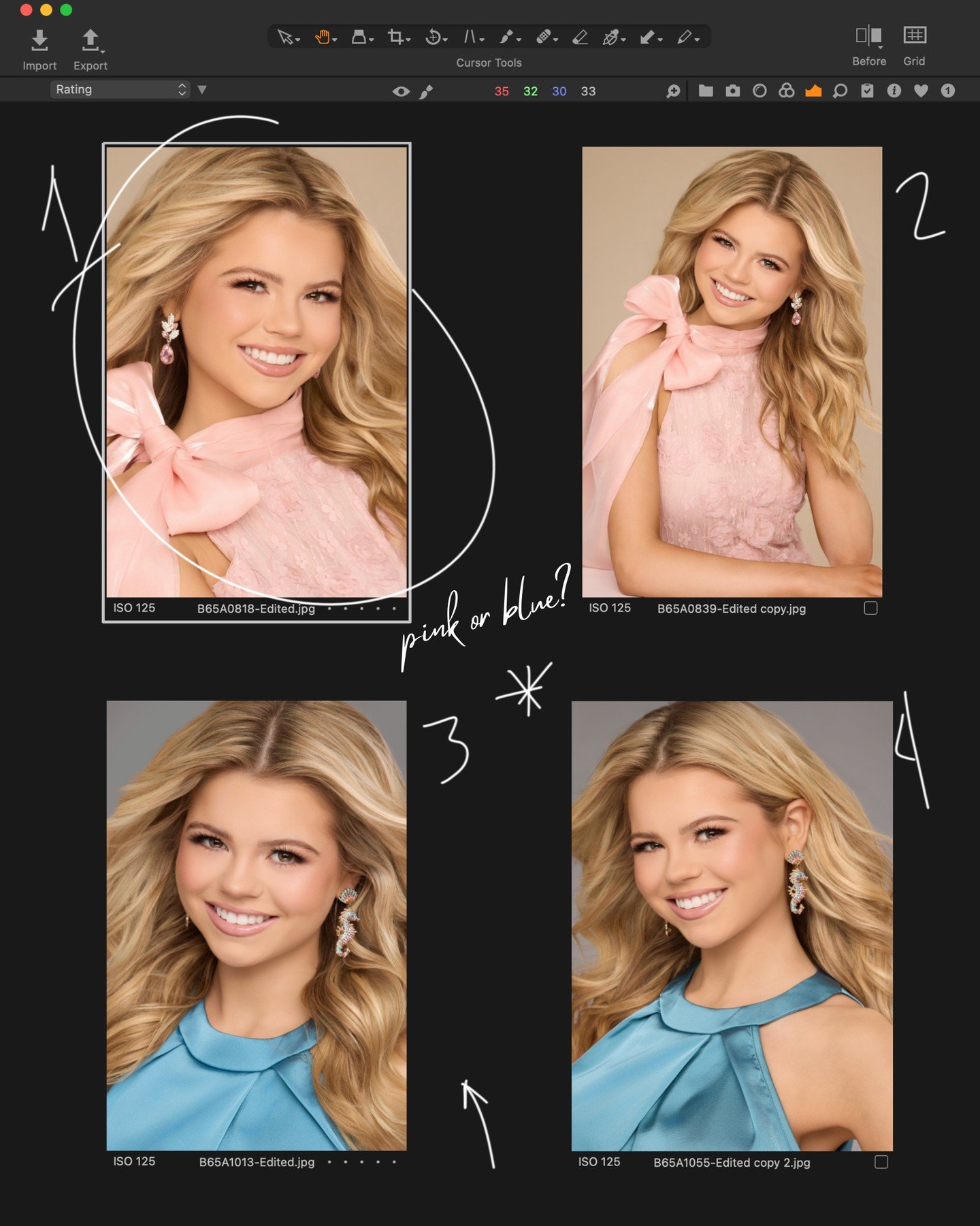 If you were submitting for IUM Nationals, which would you pick? Swipe to see a surprise of how we got to image #4