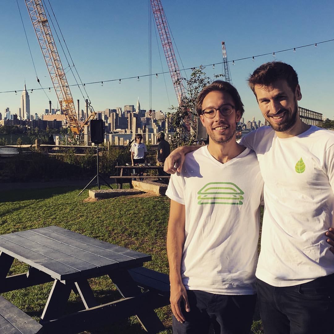 Me and Max Loessl (AVF Co-Founder) during NYCAgTechWeek 2016