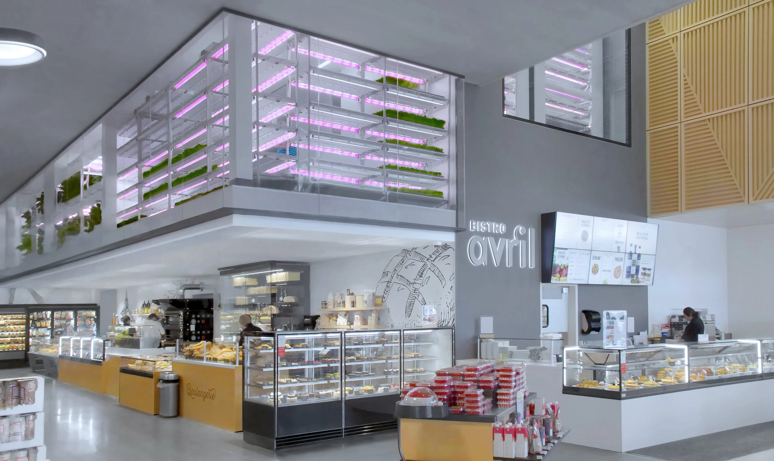 This Vertical Farming System is Enhancing Grocery Stores in Canada