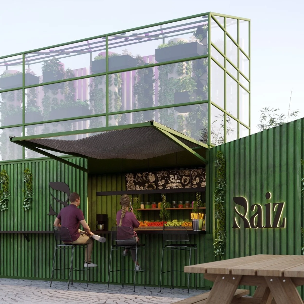 Using Agritecture Designer To Infuse Vertically Farmed Flavors Into Lisbon’s Diet&nbsp;