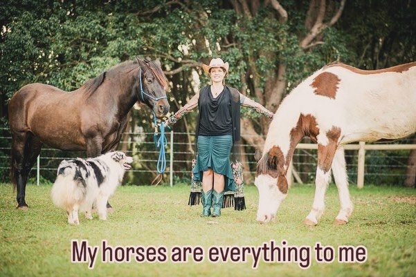 My horses are everything to me 🐴
They hold immense ground, love &amp; support for me. 
They are the ground beneath my feet. 

I have had a busy month traveling a lot. This last trip was a lovely whirlwind of activity, but in a way, it was too much. 