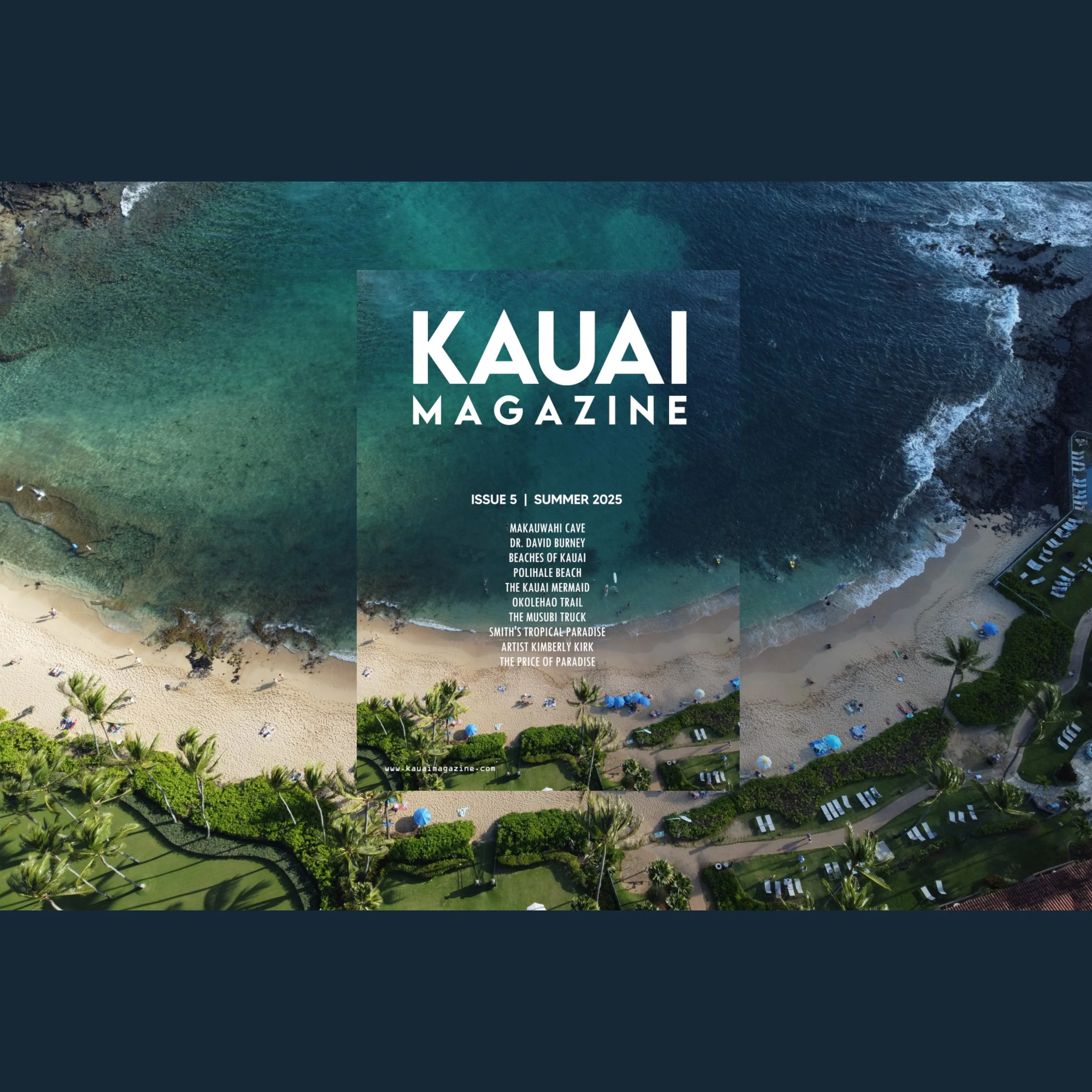 Kaua'i Magazine Mermaid feature!  