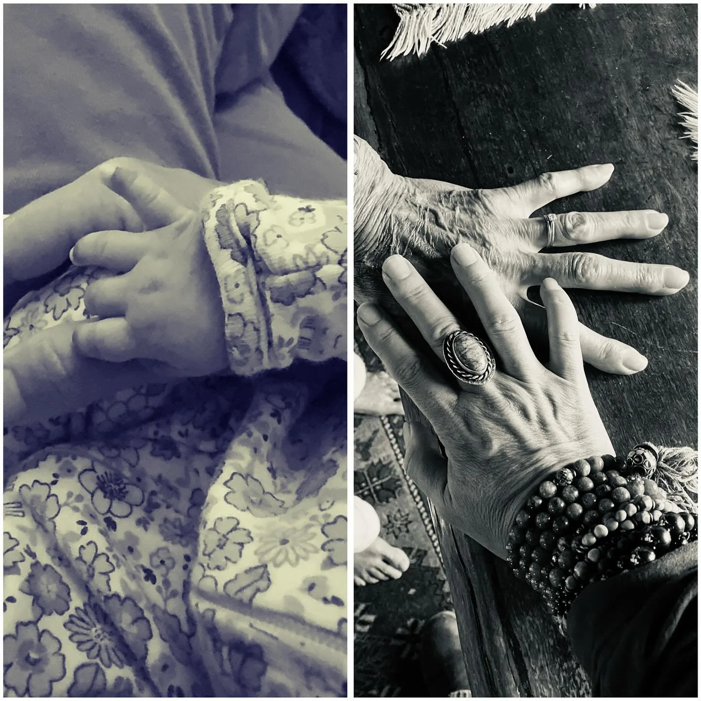 Hands 🙌🏽 

As I was spending time with my precious granddaughter and her ever so tiny hands, I was reflecting upon the power of life transmitted through hands. 

Her hands are so small, vulnerable, fresh &amp; full of life. 🤚 

I was pondering how