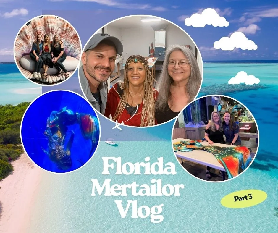 Florida Mermaid Trip - Three travel vlogs