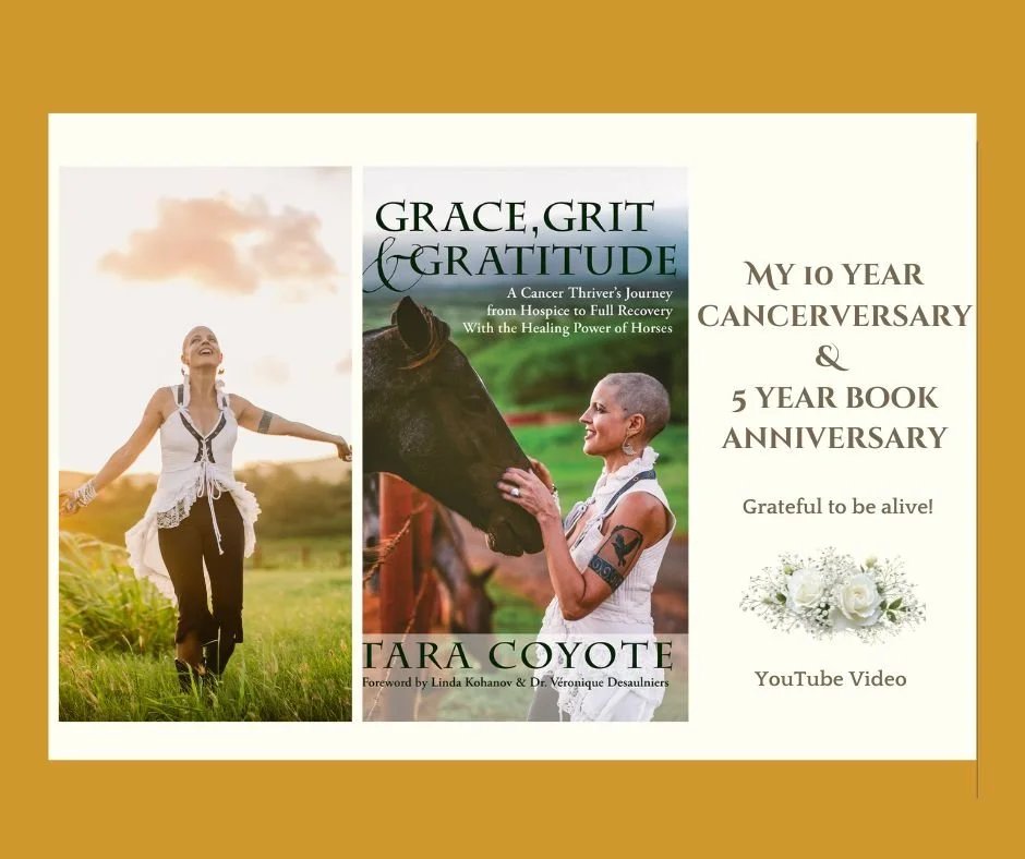 Ten year cancerversary &amp; five year book anniversary video! 