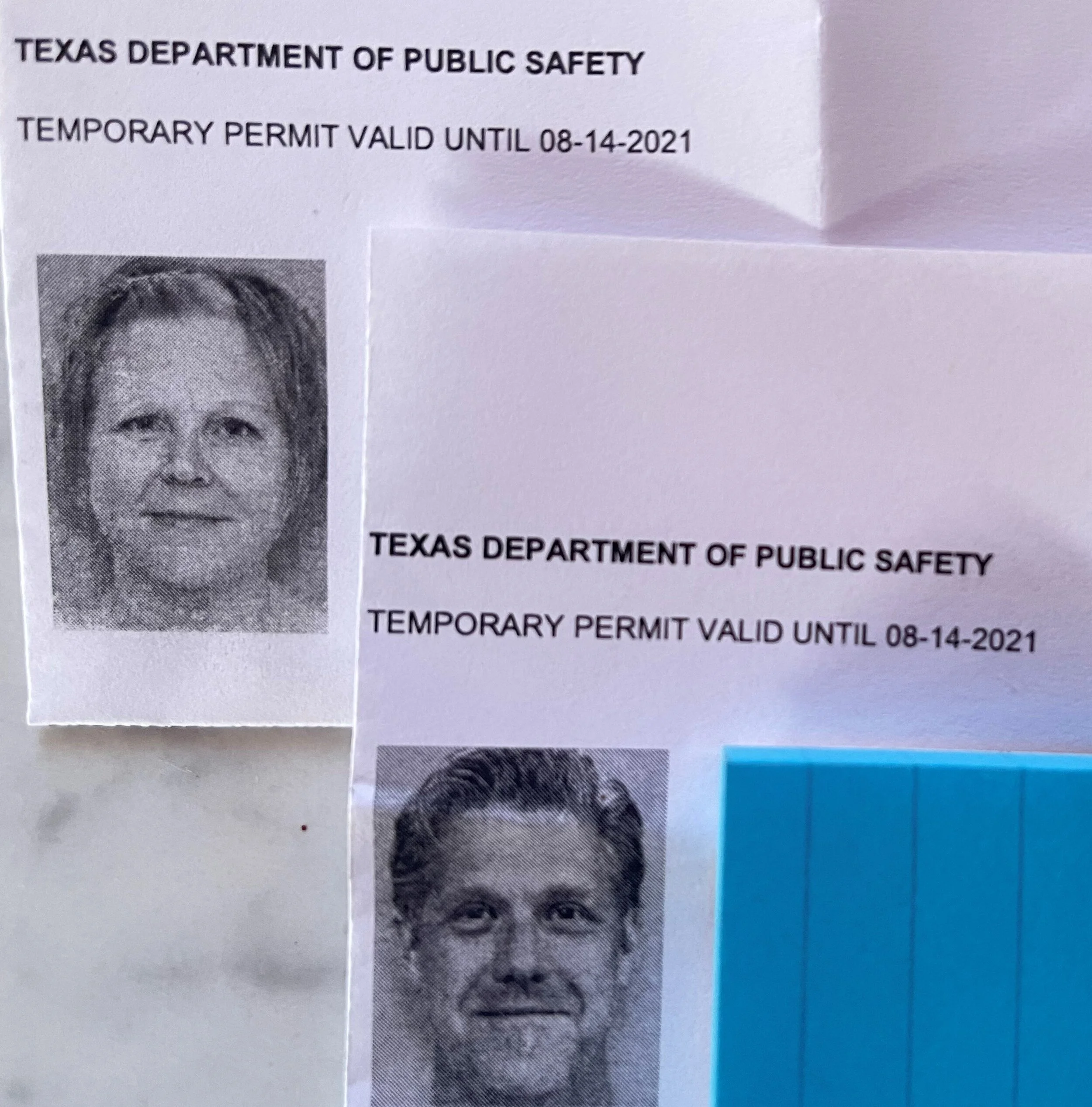 We have Driver's Licenses 6/15/21
