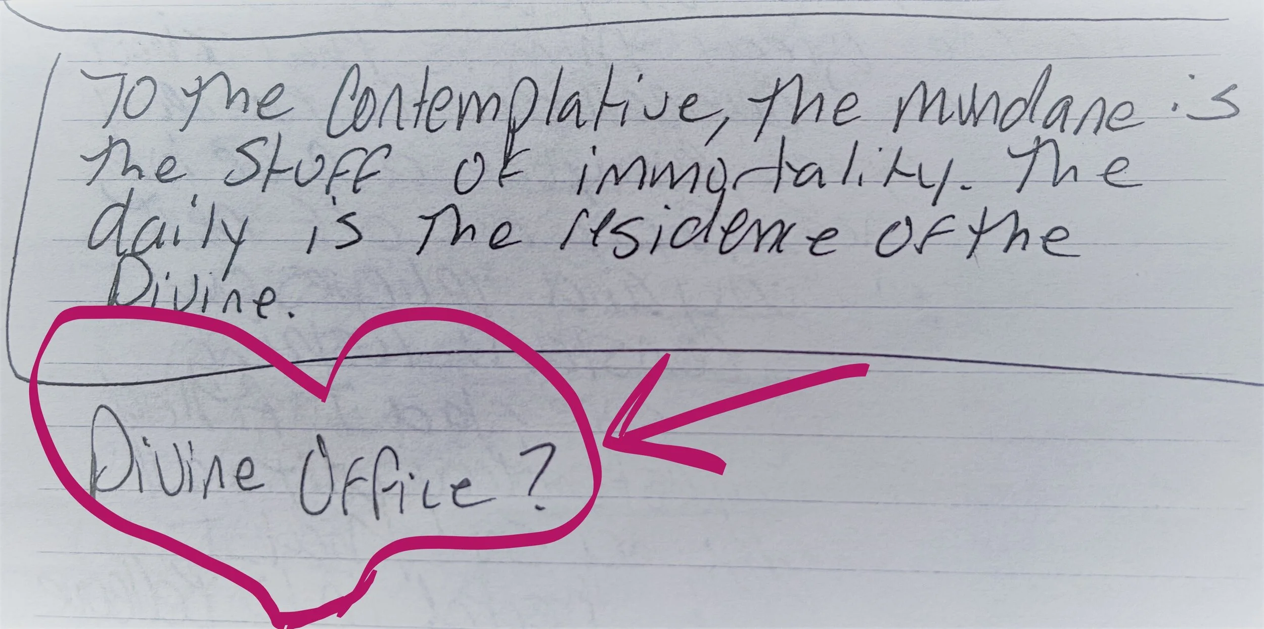 The Divine Office 7/1/21