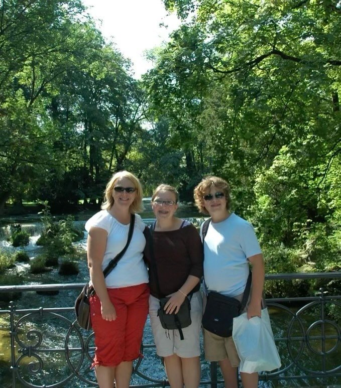 Loving this photo that popped up today. To the two lovelies that made me a mom. Love you both to the moon and back. And it is in Munich @professionalsciencenerd!