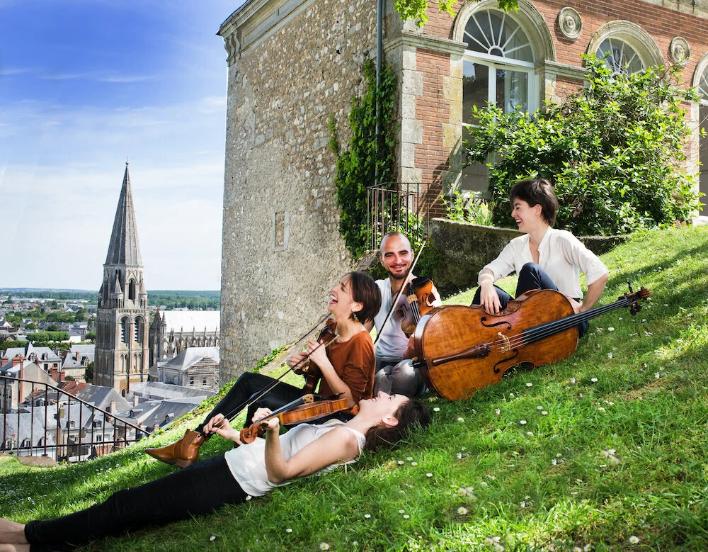 Le Quatuor Voce à Vendôme (Copyright Laurence Mary)