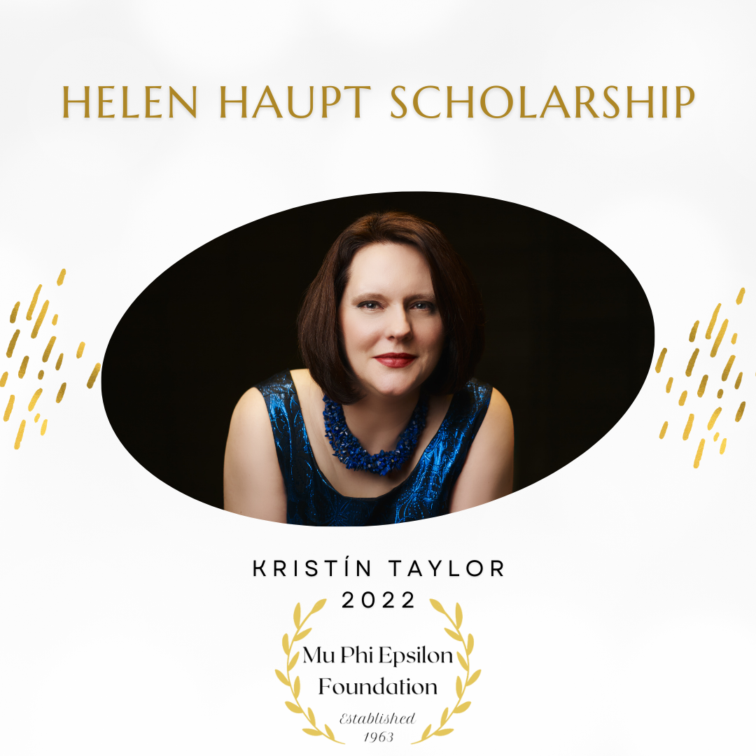 Kristin Taylor - Helen Haupt Scholarship.png