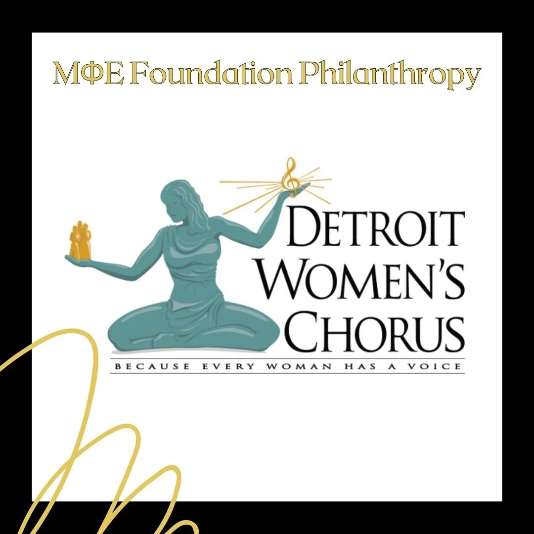 The Mu Phi Epsilon Foundation is happy to partner with the Detroit Women's Chorus as one of our philanthropies. Their mission is to create a safe space for all women to express themselves through the choral arts and connect with each other in a way t