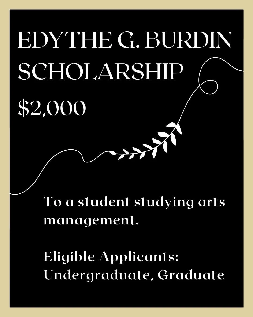 For members working in songwriting, production, or the business of music&mdash;our Commercial Music scholarship supports careers in today&rsquo;s dynamic commercial music industry. 
Pursuing leadership in the arts? Our Arts Management scholarship sup