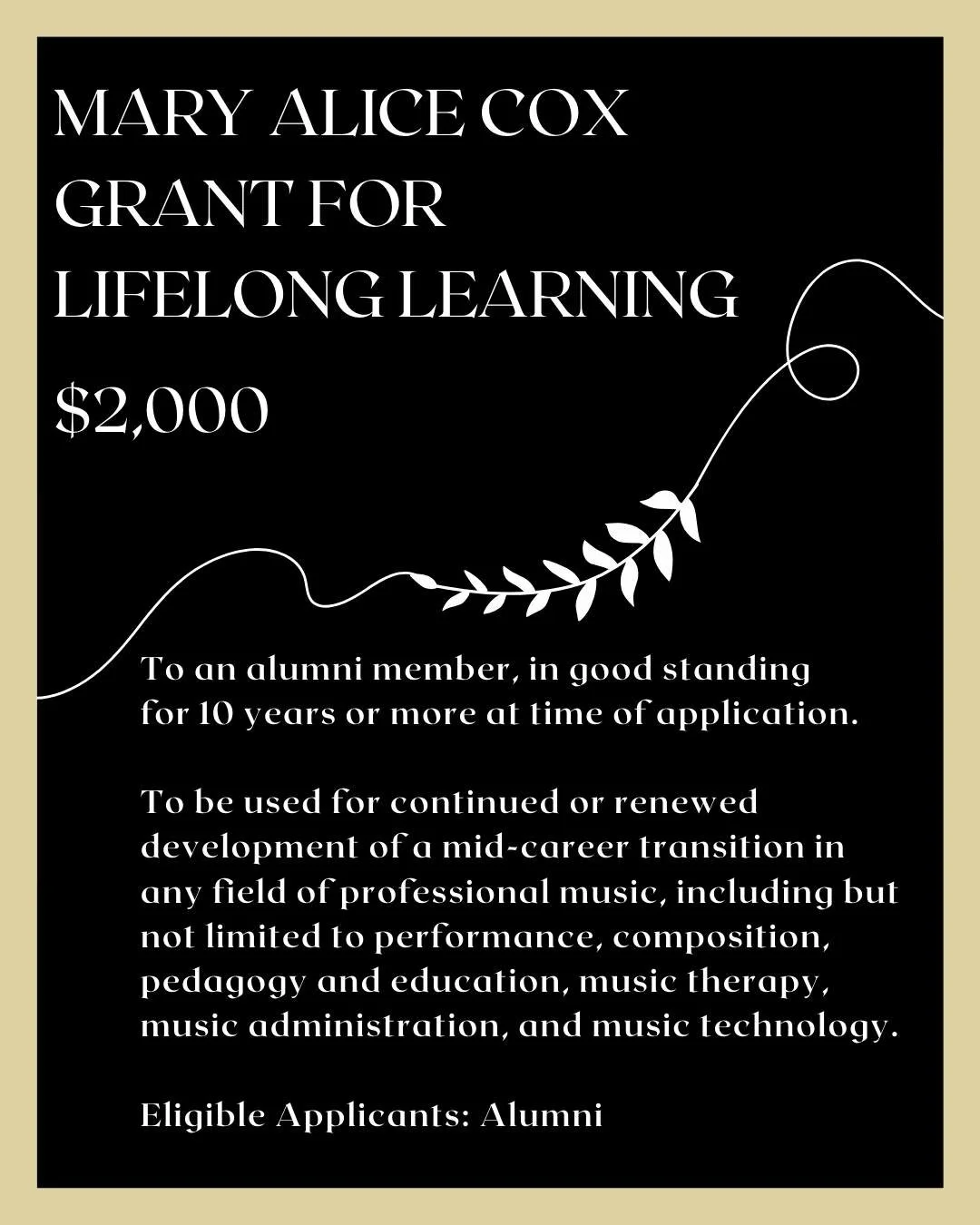 Our Career Change Scholarship supports members returning to school to pursue a new direction in music. If you're redefining your path with purpose and passion, we invite you to apply for this scholarship.
The Diversity Scholarship supports members wh