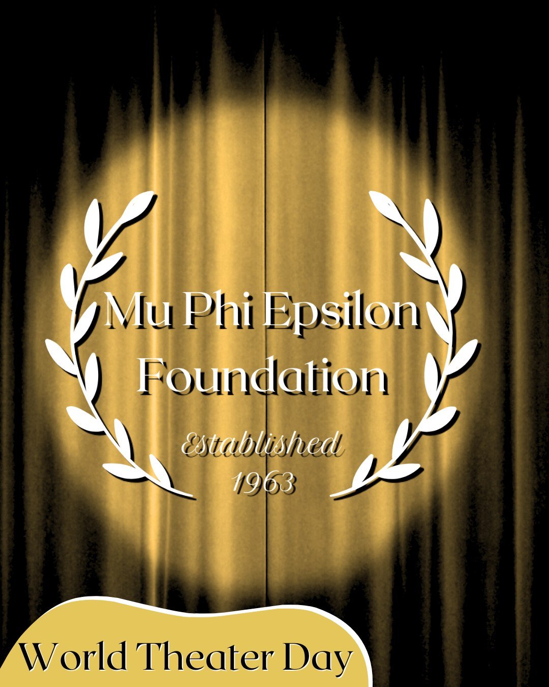 On World Theatre Day, we celebrate the storytellers, performers, composers, and creatives who bring the stage to life. Music and theatre have long shared a bond&mdash;and we honor that shared tradition today.

#WorldTheatreDay #StageAndSound #MuPhiAr