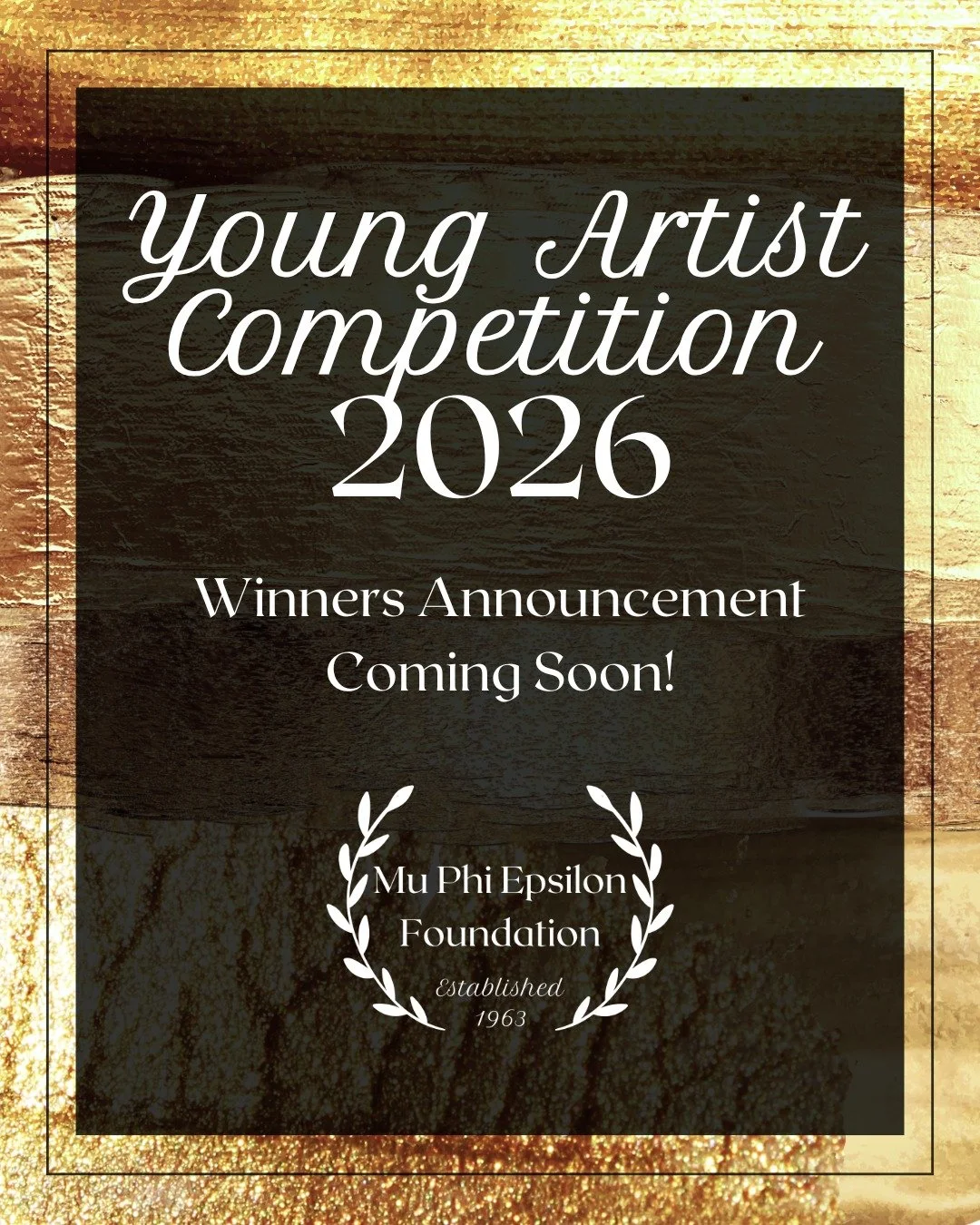 The MPE Young Artist Competition Winner will be announced soon! Be sure to follow our page to get the latest updates.

#MuPhiEpsilonFoundation #MPEYACompetition2026