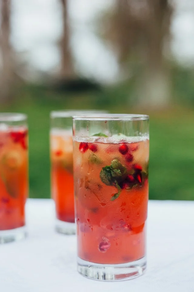 Pomegranate Kombucha Smash // Weekend Cocktail No. 19 