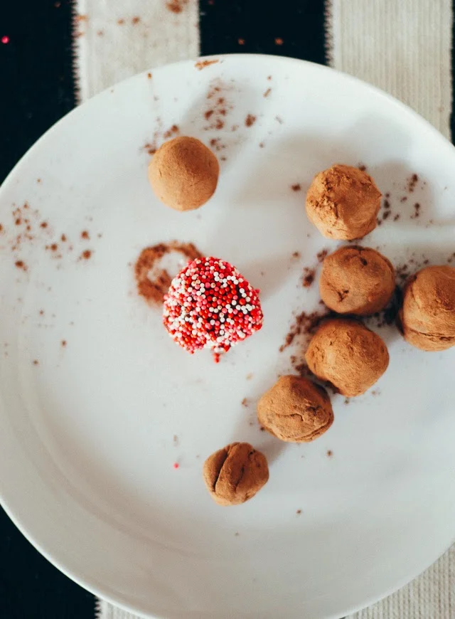 Eating in // Orange Scented Truffles