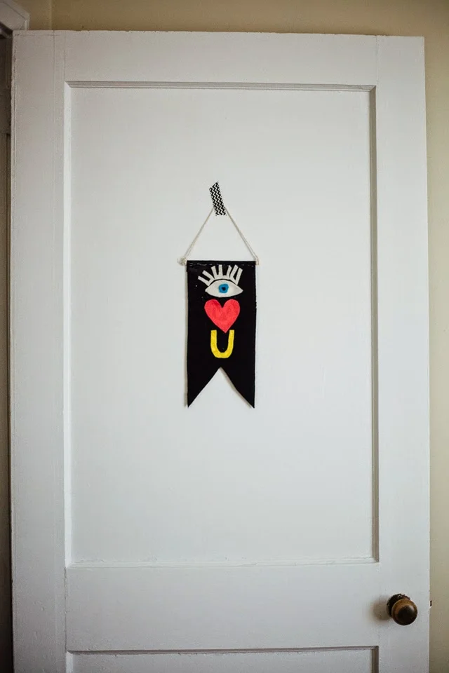 DIY // Valentine's "I Love You" Banner