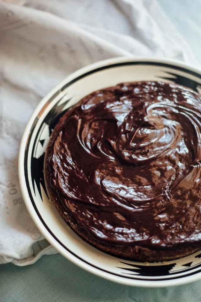 Eating In // Swedish Chocolate Cake with Ganache