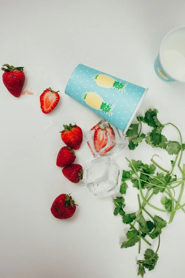 Strawberry- Cilantro Mojito // Weekend Cocktails No. 15