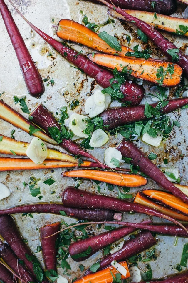 Eating In // Roasted Dragon Carrots