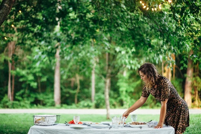 Eating In // A Summer Dinner