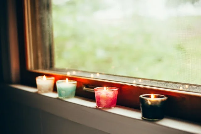 DIY // Tissue Paper Votives