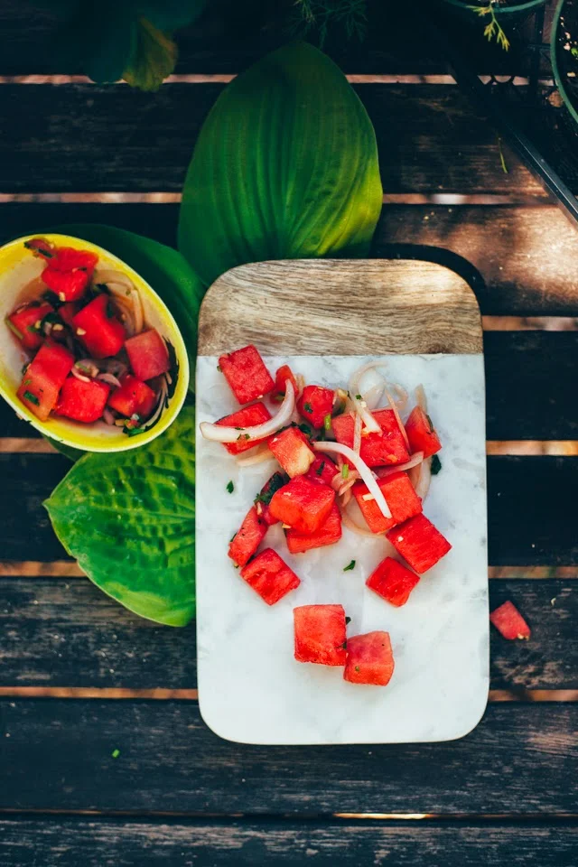 Eating In // Watermelon Salad