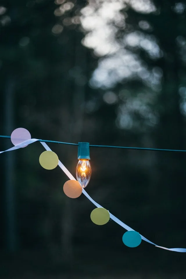 DIY // Paper Circle Garland