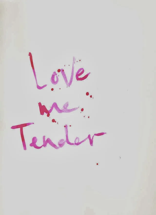 Love Me Tender Printable