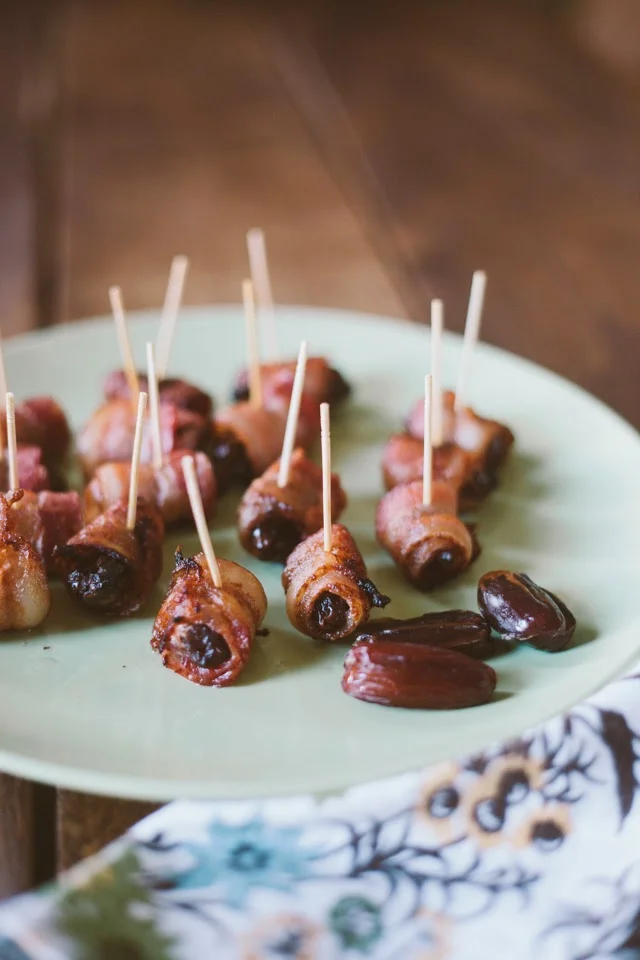 Eating In // Bacon Wrapped Dates