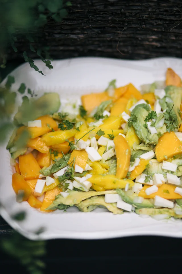 Eating In // Cuban Avocado and Mango Salad