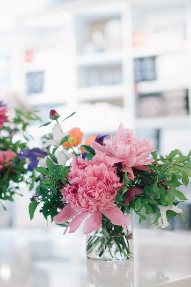 West Elm Flower Workshop with Philosophy Flowers