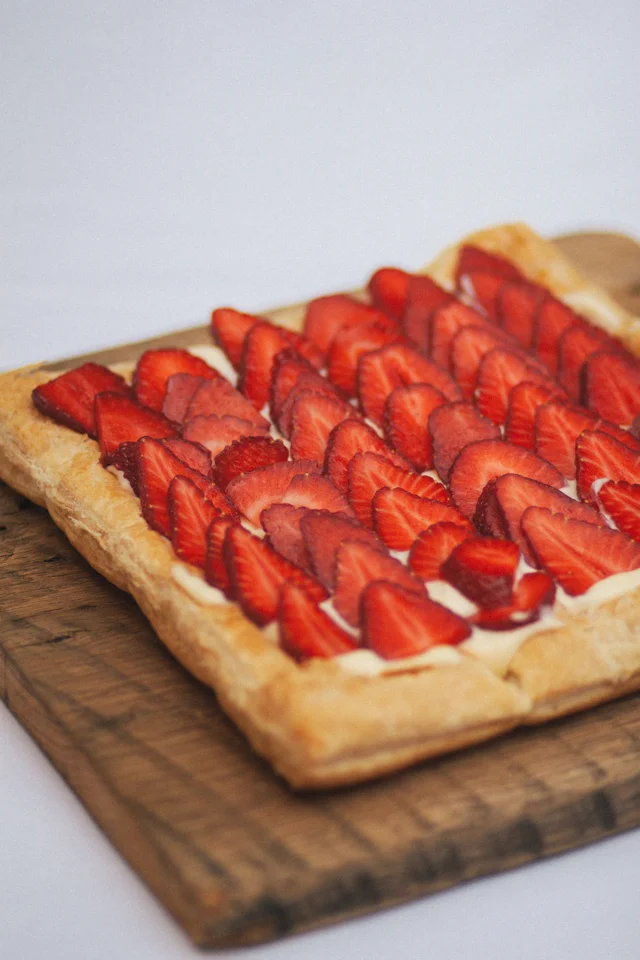 Eating In // Strawberry Tart