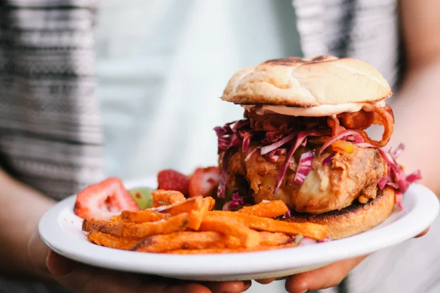 Eating In // The Best Deep Fried Chicken Sandwich
