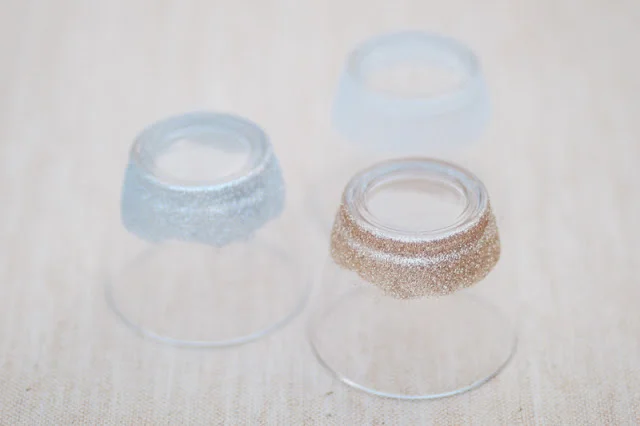 25 Days of Craftsmas: Glittered Votives