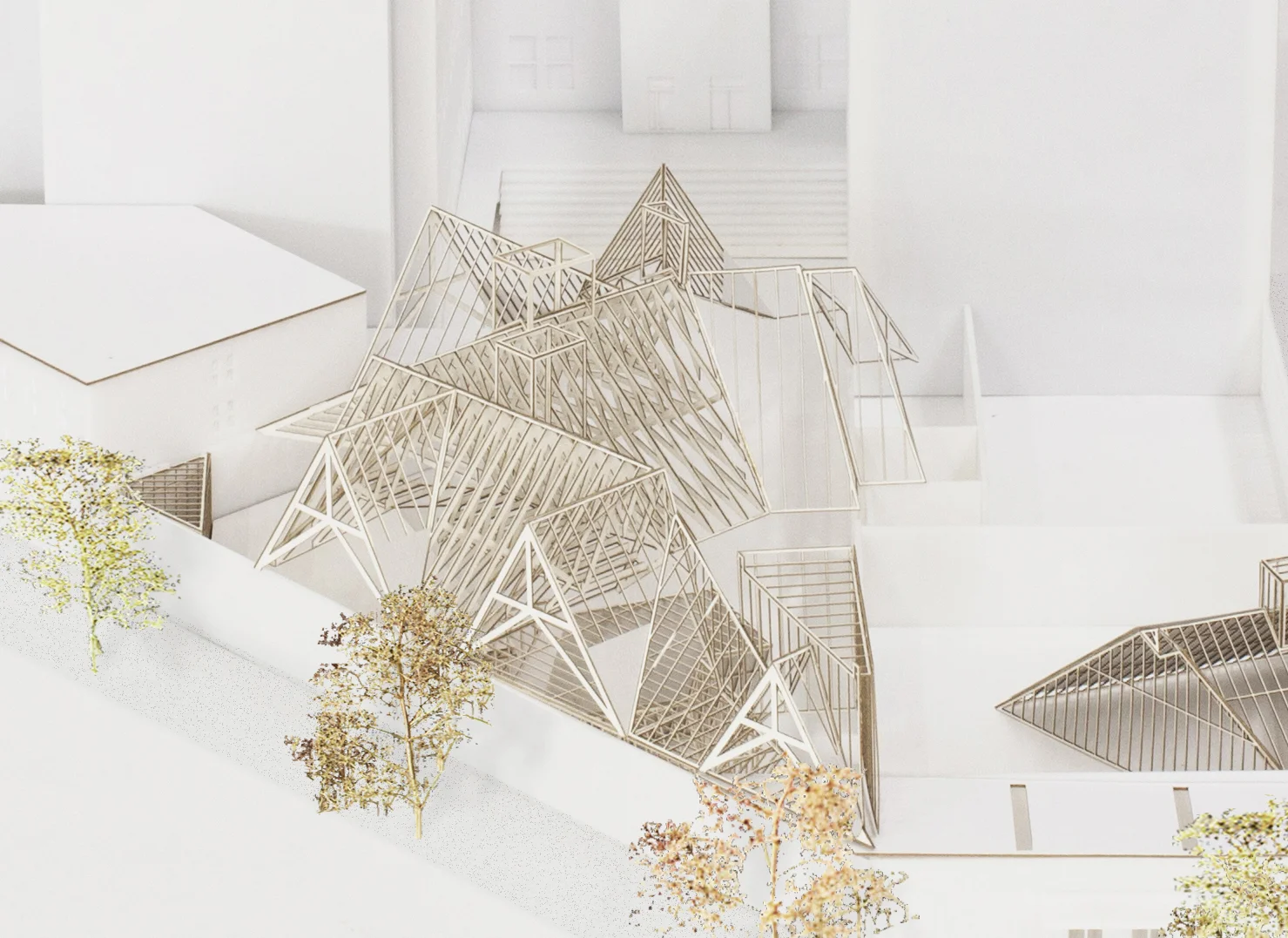 Roofdeck for MoMA PS1, 2015, Long Island City, NY