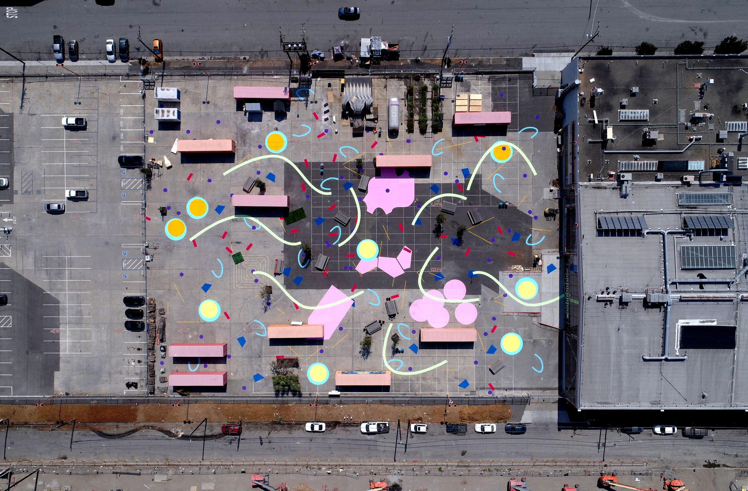 Confetti Urbanism, 2017, Oakland, CA