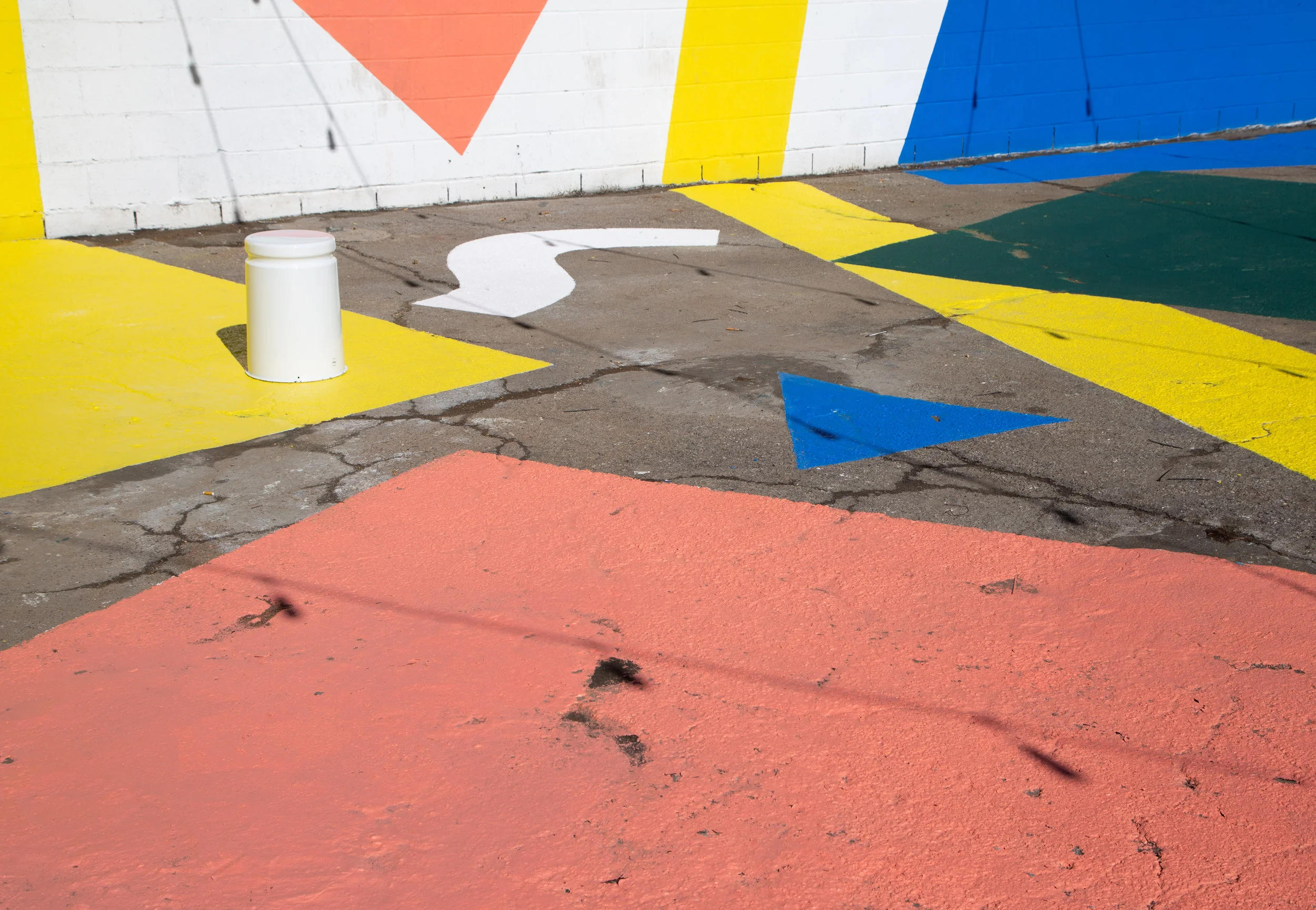 Confetti Courtyard, 2019, Downtown Los Angeles, CA