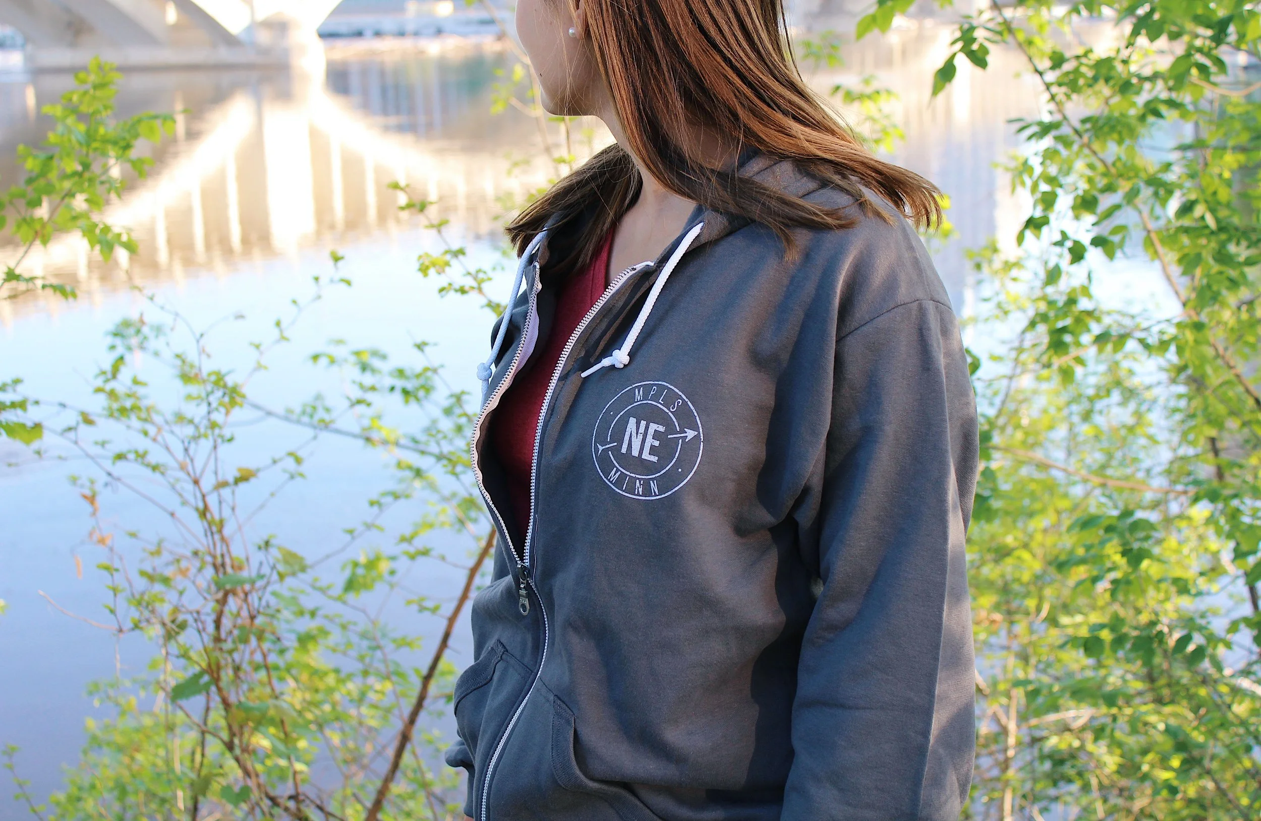Destination NE Zip Hoodie