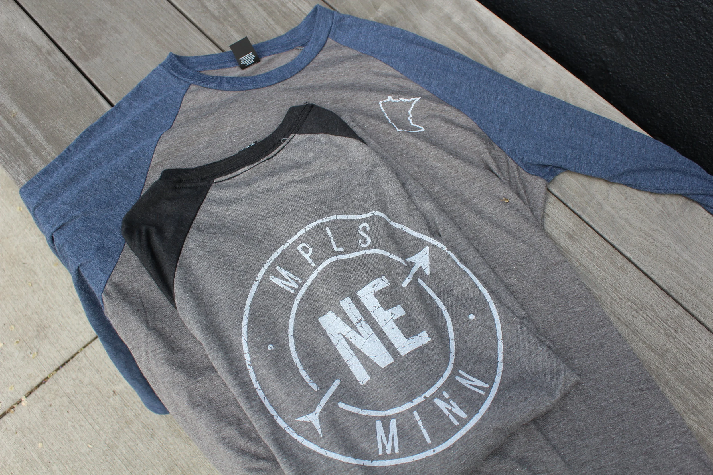 NE State of Mind 3/4-Sleeve Baseball Tee